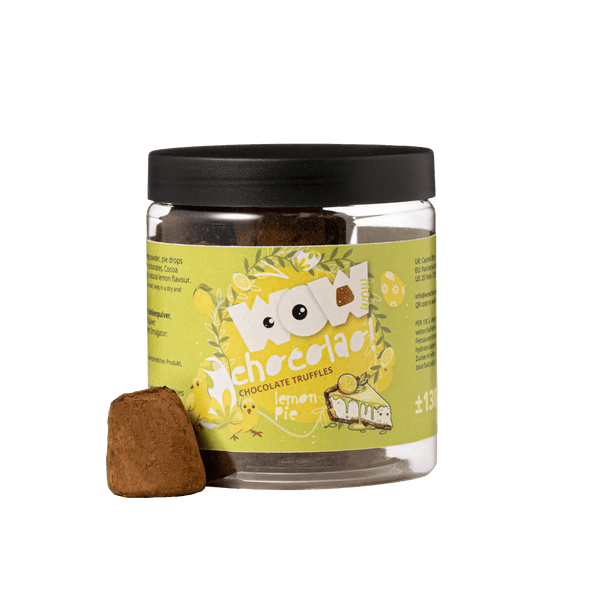 Zitronen-Pie Schokoladentrüffel - Oster-Edition - Geschenkglas 130g