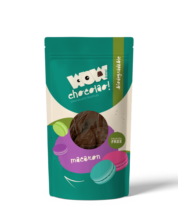 Macaron - 200g biologisch abbaubare Tüte