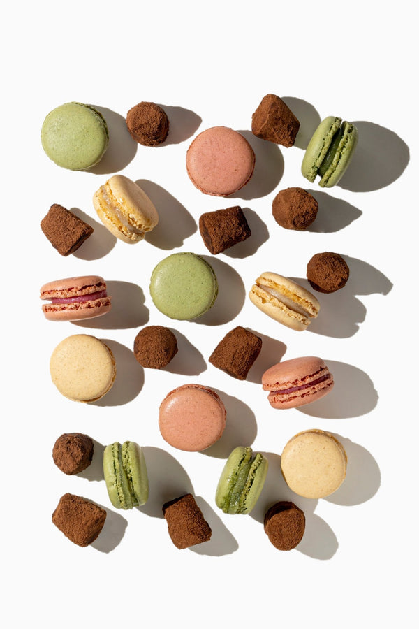 Pariser Macaron-Schokoladentrüffel – lose