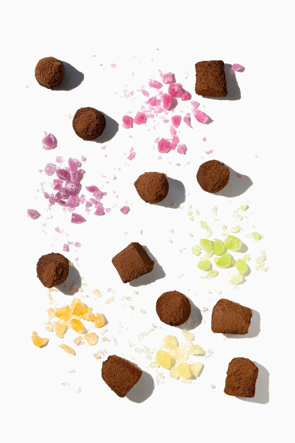Knisternde Bonbon-Schokoladentrüffel - Großpackung