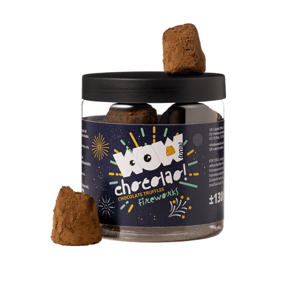 Knallbonbon - Neujahrs-Schokoladentrüffel - Geschenkglas 130g
