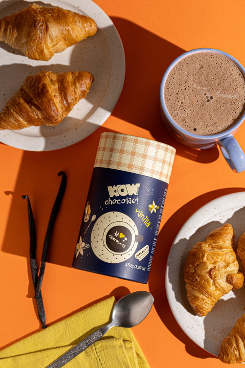 Hot Chocolate - Vanilla 250g - WOW Chocolao!