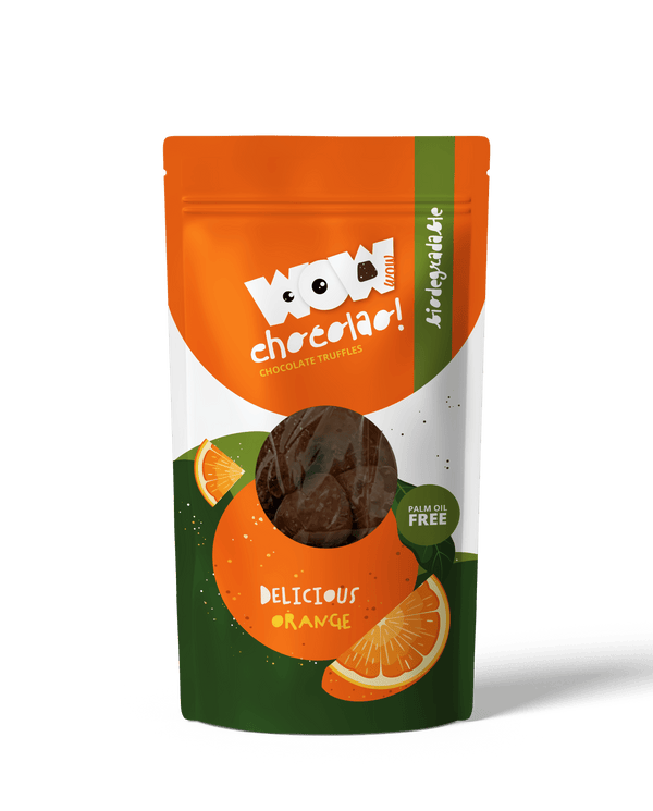 Orange - 200g biologisch abbaubare Tüte