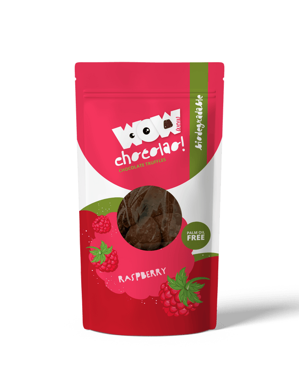 Himbeere - 200g biologisch abbaubare Tüte