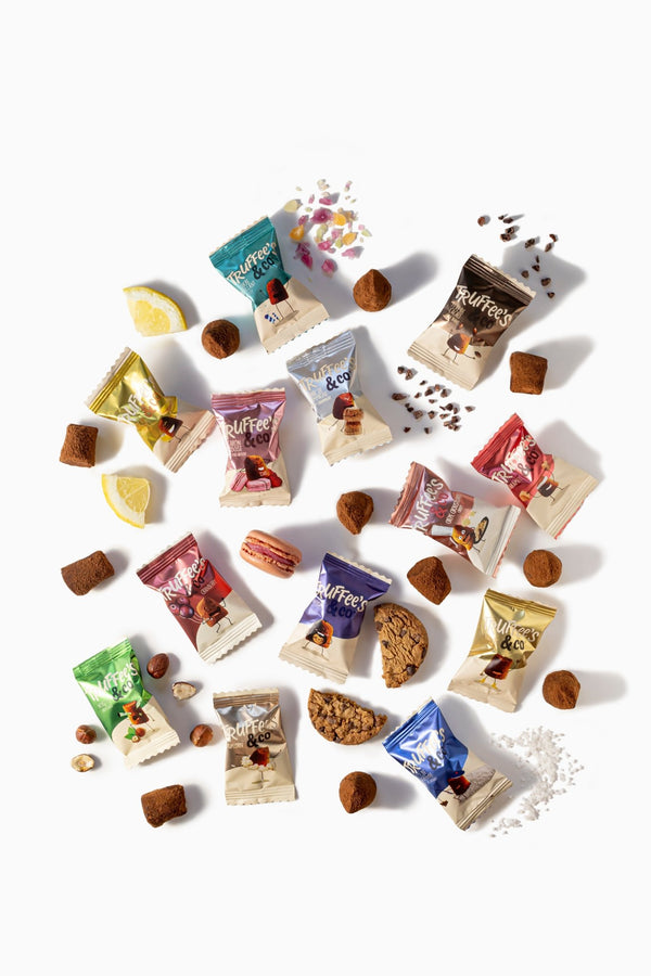Truffee's & Co Schokoladentrüffel - Einzeln verpackt - 1 KG