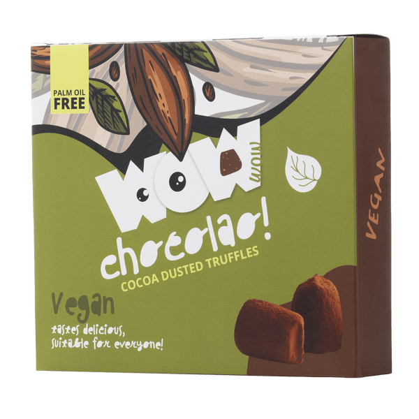 Vegane Schokoladentrüffel XL Box 250g | Milchfreie Luxus-Schokolade